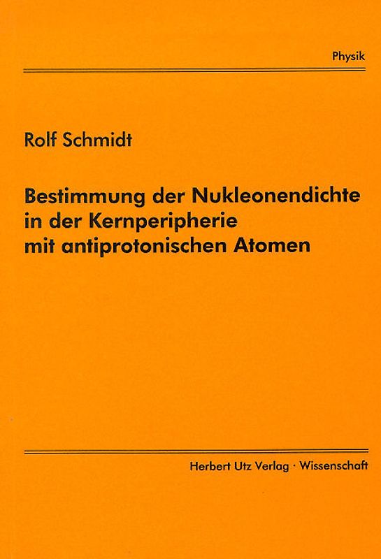 Bestimmung der Nukleonendichte in der Kernperipherie mit antiprotonischen Atomen