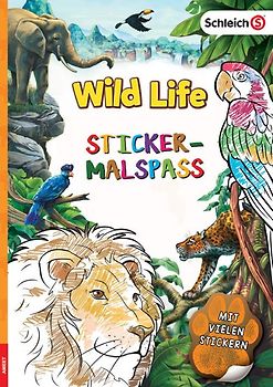 SCHLEICH® Wild Life - Sticker-Malspaß
