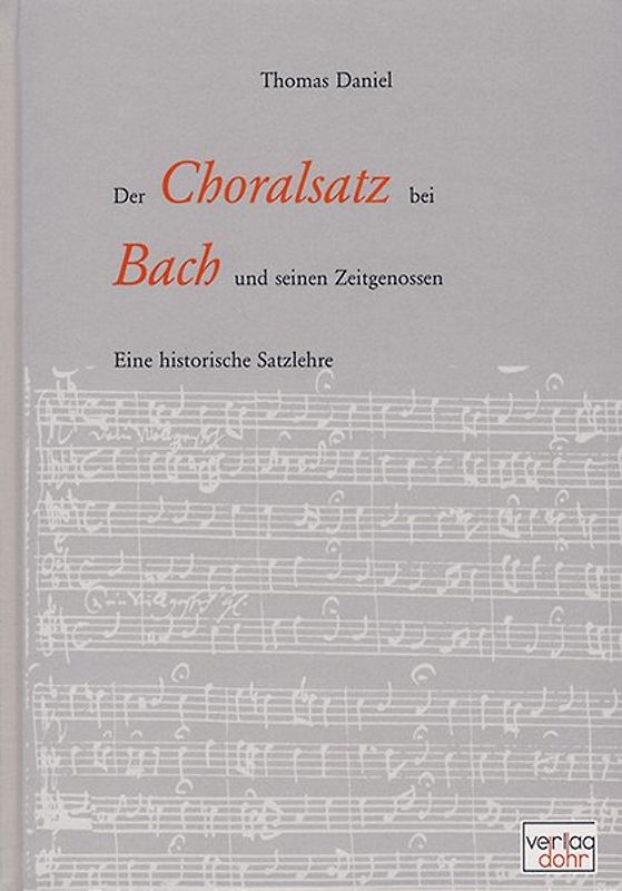 Der Choralsatz bei Bach und seinen Zeitgenossen