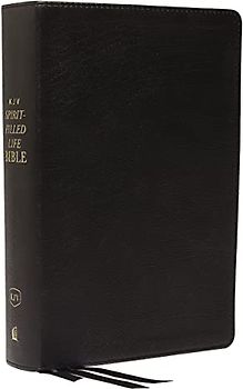 KJV, Spirit-Filled Life Bible, Third Edition, Genuine Leather, Black, Red Letter, Comfort Print: Kingdom Equipping Through the Power of the Word