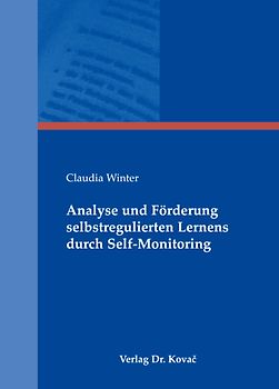 Analyse und Förderung selbstregulierten Lernens durch Self-Monitoring