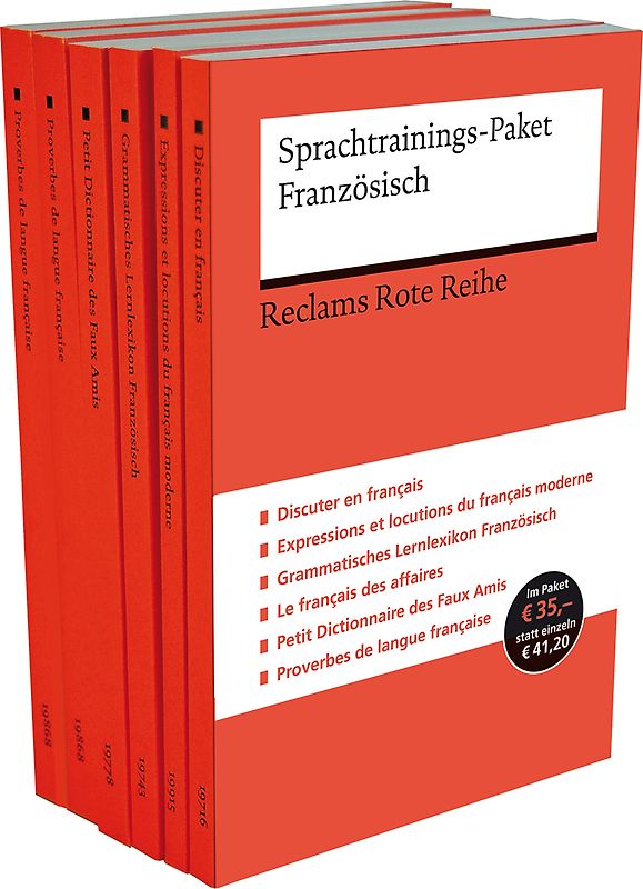 Sprachtrainings-Paket Französisch