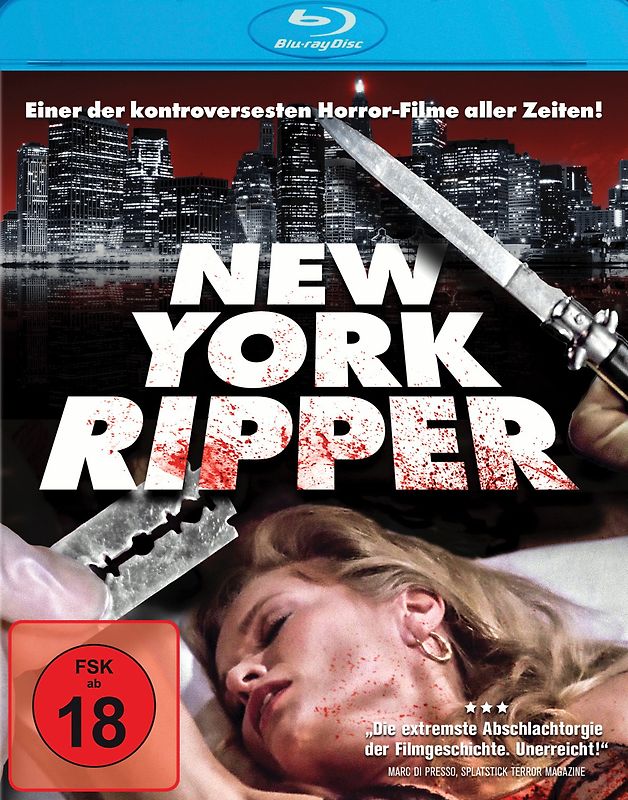 New York Ripper Blu-ray Disc