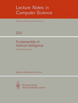 Fundamentals of Artificial Intelligence