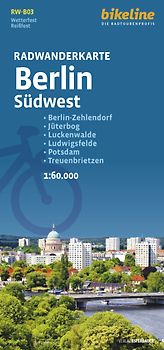 Radwanderkarte Berlin Südwest RW-B03