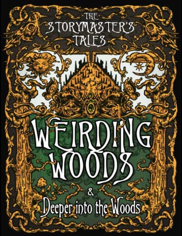 The Storymaster's Tales "Weirding Woods" & "Deeper into the Woods" Main Game and Expansion: Become a Hero in a Grimm Family tabletop RPG Boardgame ... Game Books Solo-5 players, Kids and Adults)