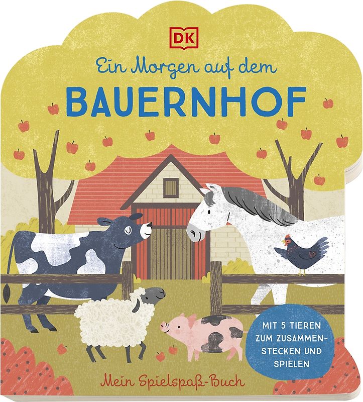 Mein Spielspaß-Buch. Ein Morgen auf dem Bauernhof