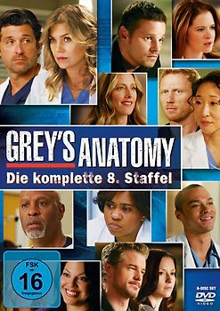 Grey's Anatomy - Staffel 8 [6 DVDs] DVD