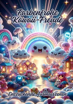 Farbenfrohe Kawaii-Freude