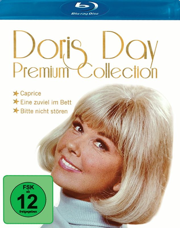 Doris Day Premium Collection mit Prägedruck - 3 Filme auf 3 Blu ray [Blu-ray] Blu-ray Disc