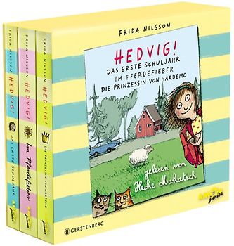 Hedvig! Das erste Schuljahr, Im Pferdefieber, Die Prinzessin von Hardemo, gelesen von Heike Makatsch (8 CDs)