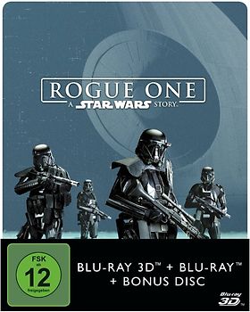 Rogue One - A Star Wars Story [Limited Steelbook Edition, 2D und 3D Blu-ray] 3D Blu-ray Disc