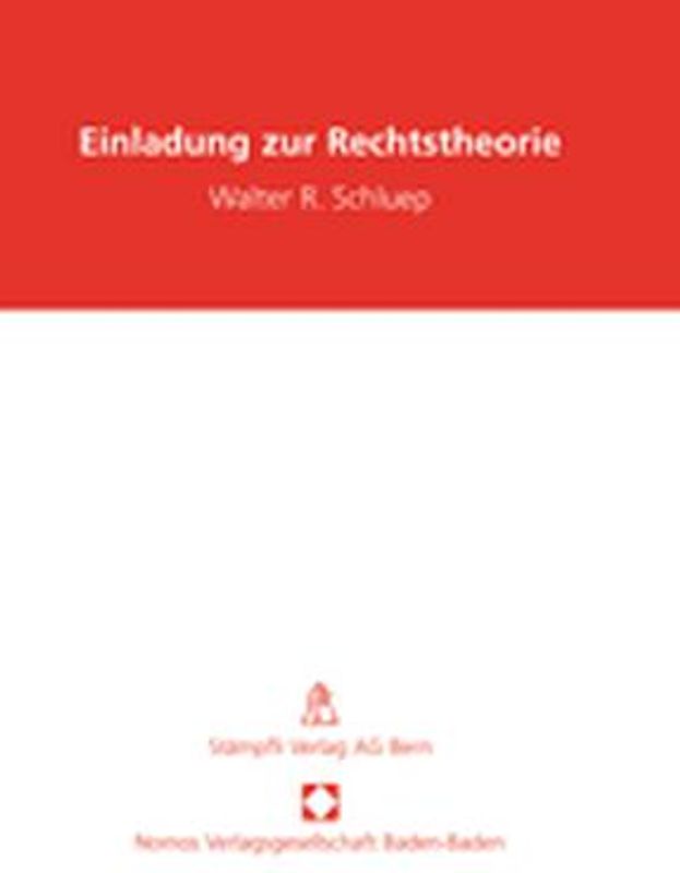Einladung zur Rechtstheorie