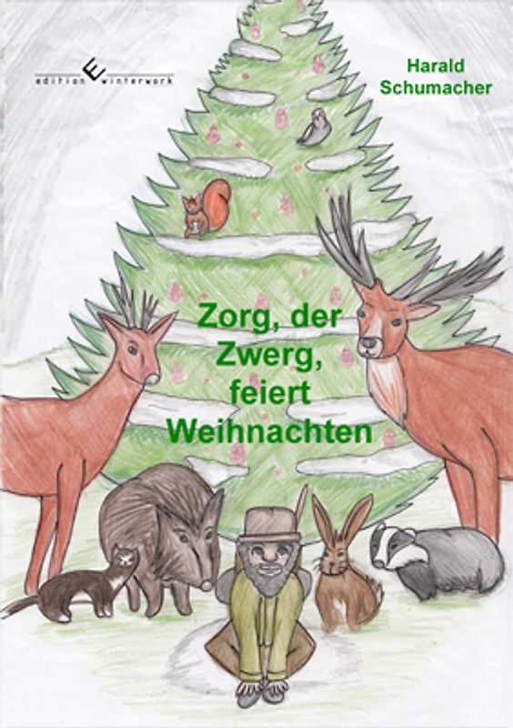 Zorg, der Zwerg, feiert Weihnachten