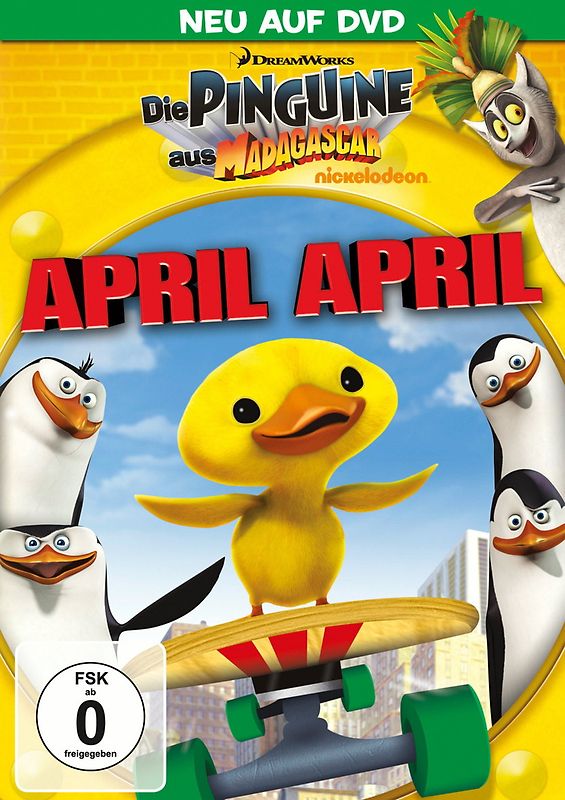 Die Pinguine aus Madagascar - April April DVD