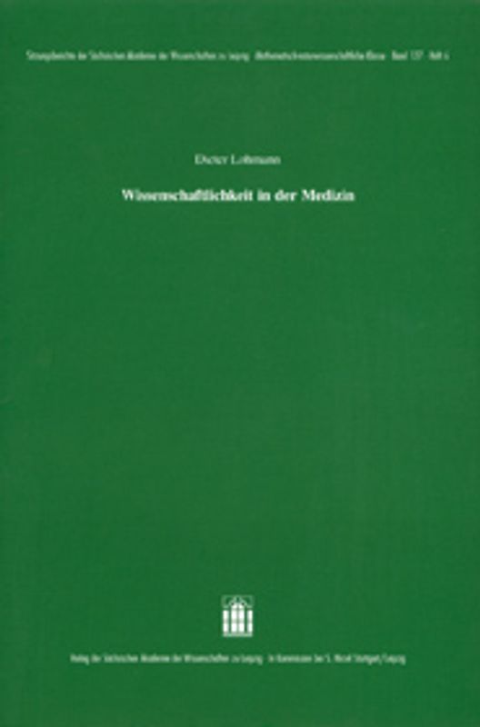Wissenschaftlichkeit in der Medizin