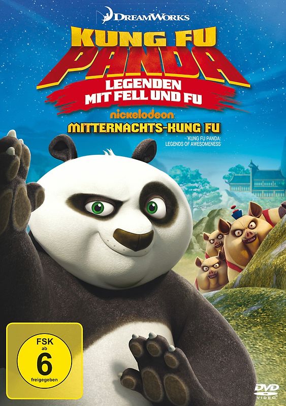 Kung Fu Panda: Legenden mit Fell und Fu - Mitternachts-Kung Fu DVD