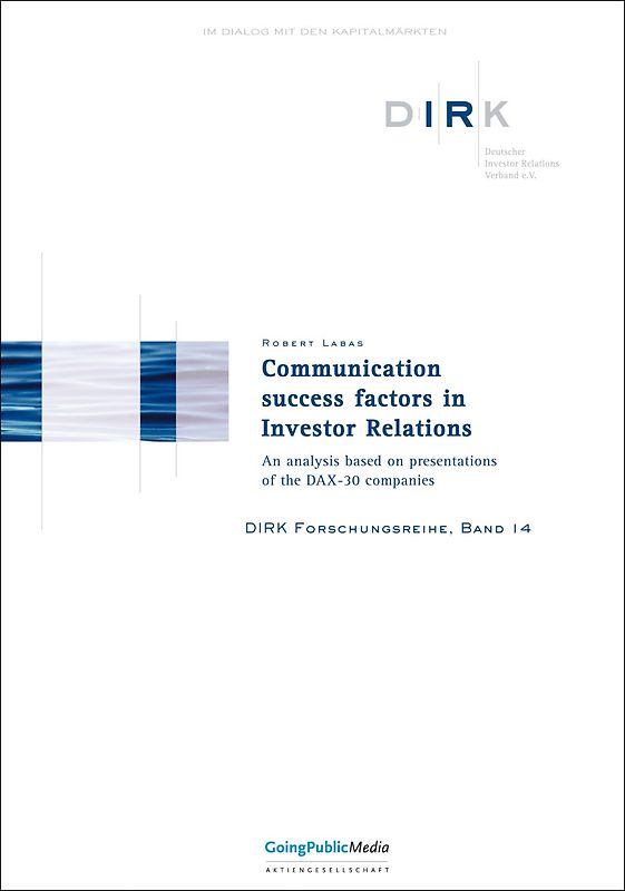 Communication success factors in Investor Relations