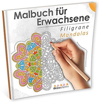 Kleestern Malbuch für Erwachsene