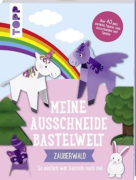 Meine Ausschneide-Bastelwelt: Zauberwald