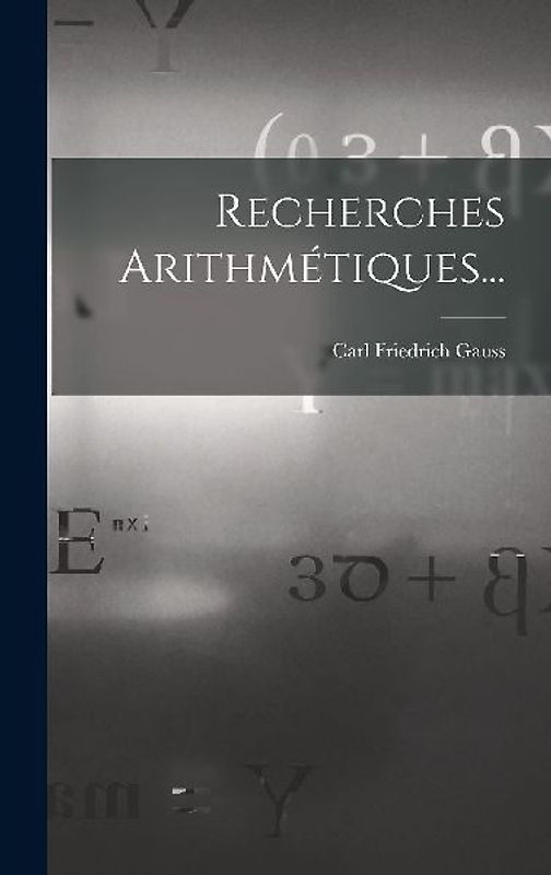 Recherches Arithmétiques...