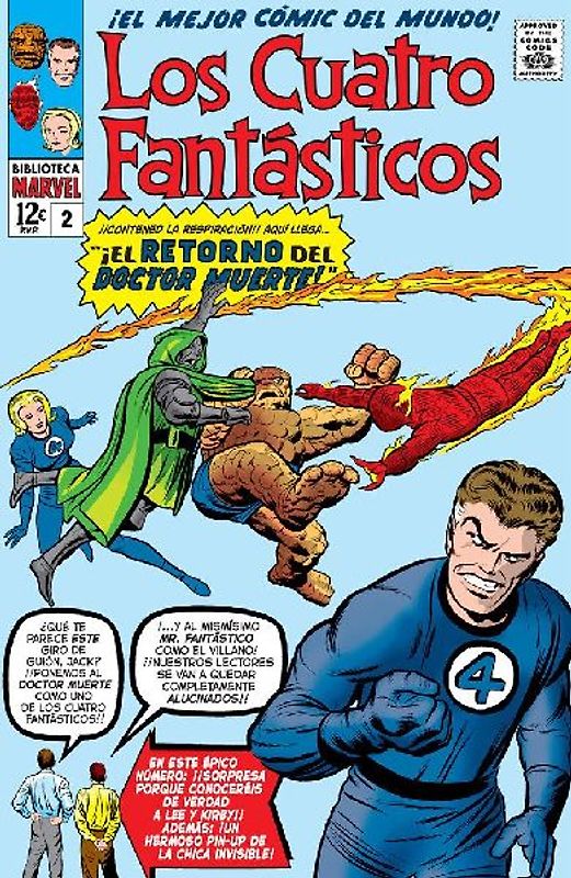 Biblioteca Marvel. Los Cuatro Fantásticos 02