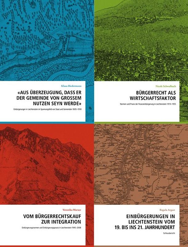 Einbürgerungen in Liechtenstein 19.–20. Jahrhundert