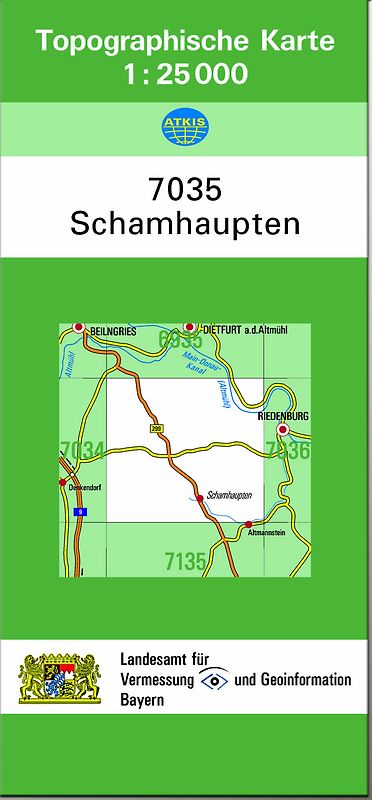 TK25 7035 Schamhaupten