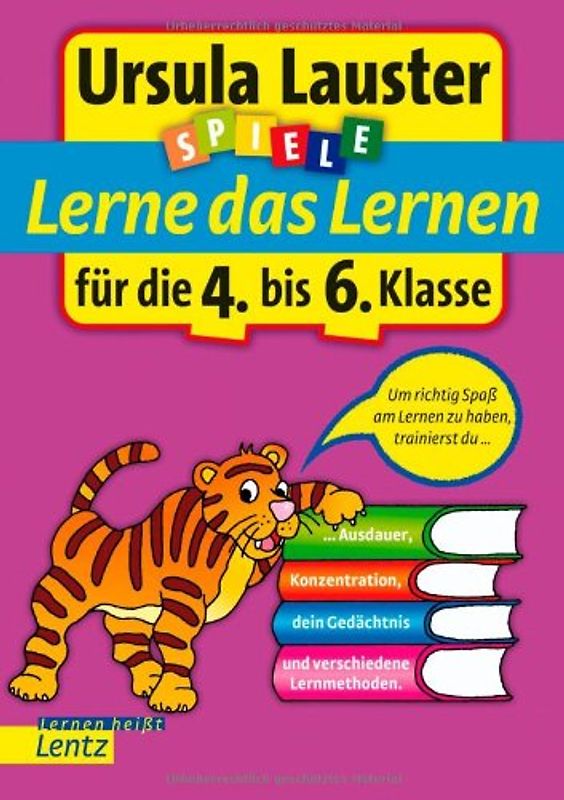 Lerne das Lernen für die 4. bis 6. Klasse
