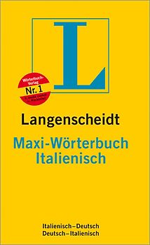 Langenscheidt Maxi-Wörterbuch Italienisch - Buch + Verb-Fix