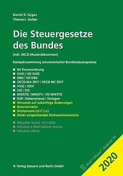 Die Steuergesetze des Bundes 2020