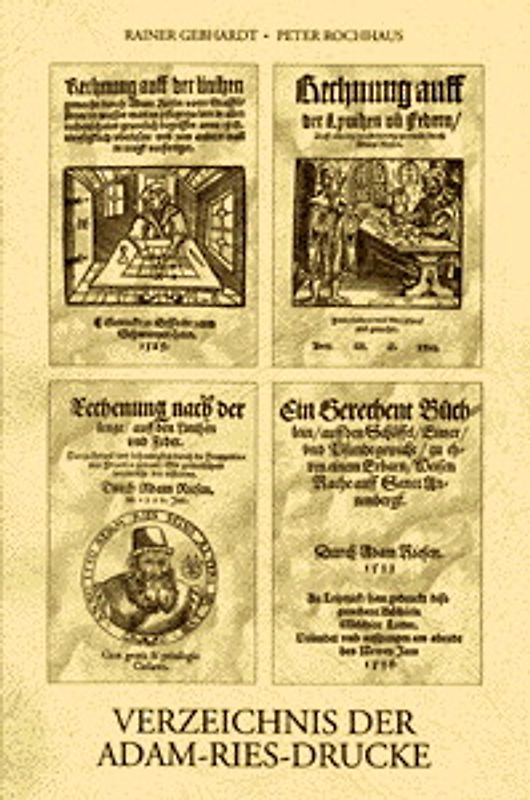 Verzeichnis der Adam-Ries-Drucke