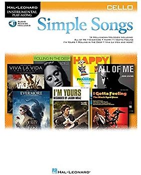 Simple Songs: Cello (Hal Leonard Instrumental Play-Along): With Downloadable Audio