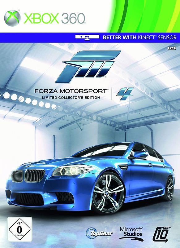 Forza Motorsport 4 [Limited Collector's Edition inkl. Buch und Steelbook] Xbox 360