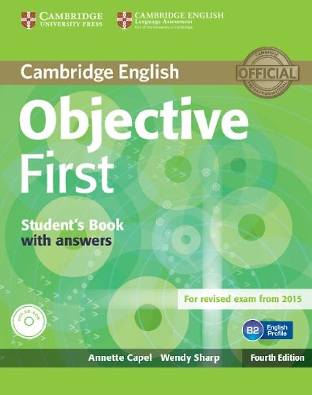Objective First Student's Book with Answers with CD-ROM 4th Edition - Capel, Annette