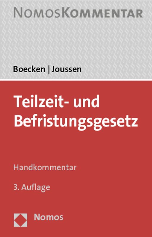 Teilzeit- und Befristungsgesetz