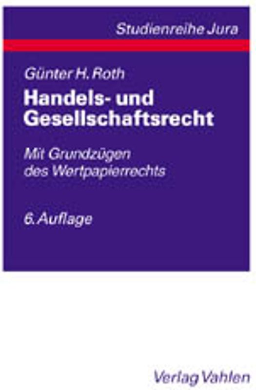 Handels- und Gesellschaftsrecht