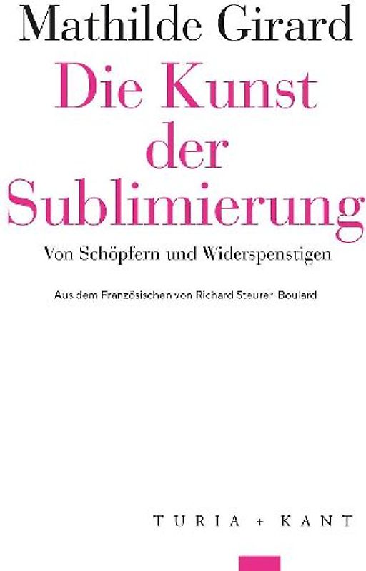 Die Kunst der Sublimierung