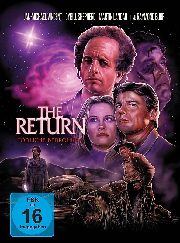 The Return-Tödliche Bedrohung-Mediabook Cover Blu-ray Disc