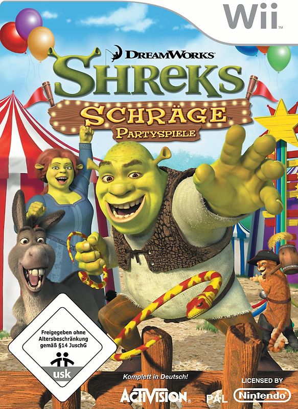 Shreks schräge Partyspiele Nintendo Wii