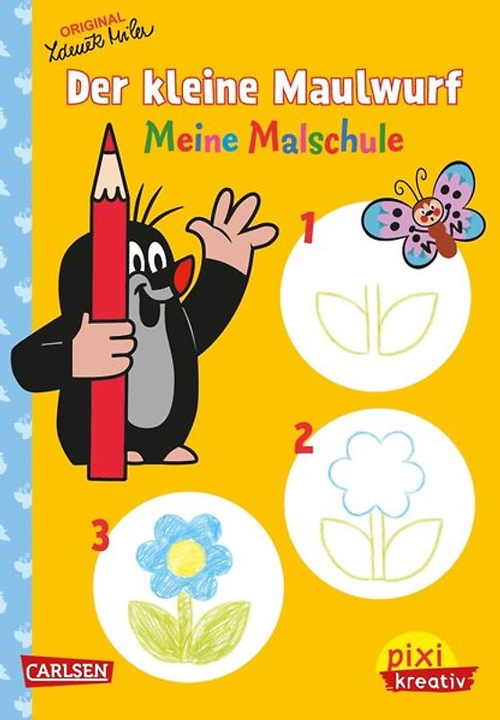 Pixi kreativ 75: Der kleine Maulwurf: Meine Malschule