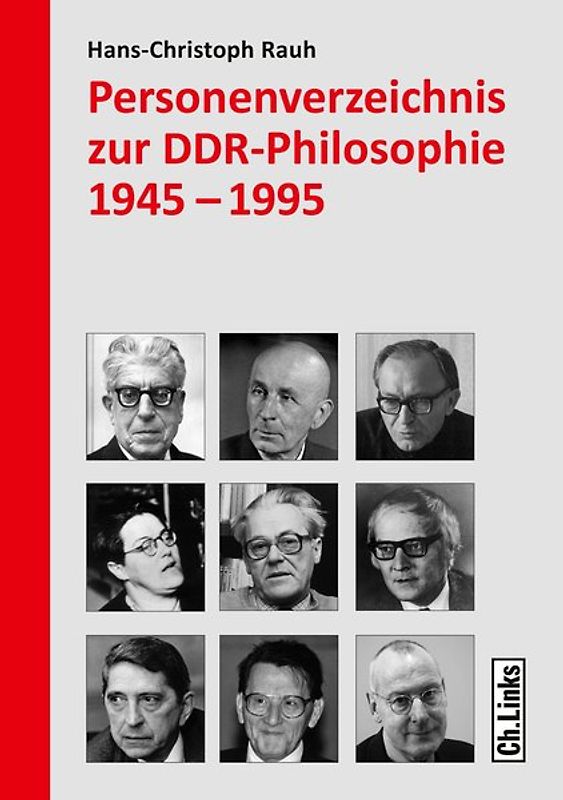 Personenverzeichnis zur DDR-Philosophie 1945–1995