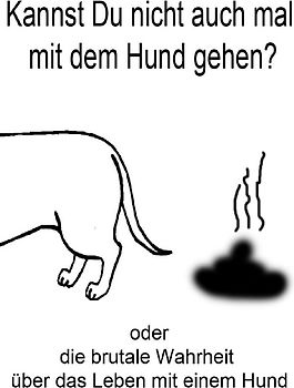 Kannst du nicht auch mal mit dem Hund gehen?