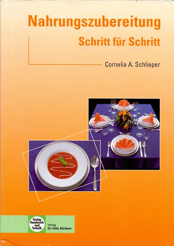 Nahrungszubereitung Schritt für Schritt