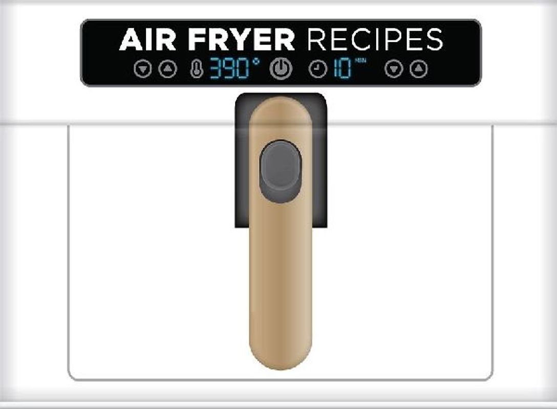 Air Fryer Recipes - Recipe Card Collection Tin - 72 Recipe Cards with Photos + 28 Blank Recipe Cards to Write Your Own Recipes + 5 Tabbed Section Dividers