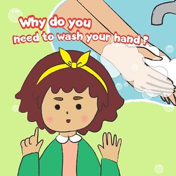 Why Do You Need To Wash Your Hand: The story through the book will give your children a sense of comfort, help them increase their creativity and increase their words.