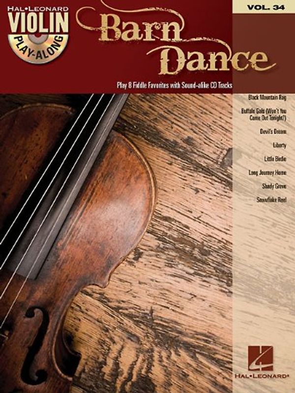 Violin Play-Along Volume 34: Barn Dance: Play-Along, CD für Violine: Play Along Violine (Hal Leonard Violin Play-along, 34)