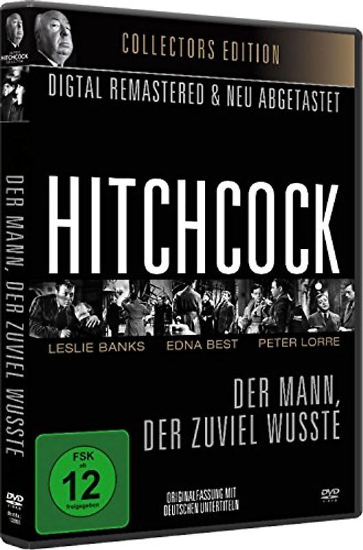 Alfred Hitchcock: Der Mann, der zuviel wußte DVD