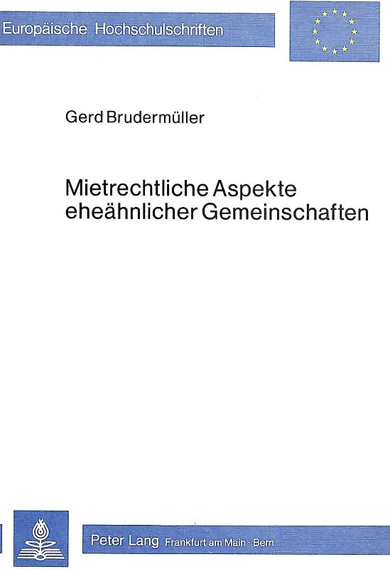 Mietrechtliche Aspekte eheähnlicher Gemeinschaften