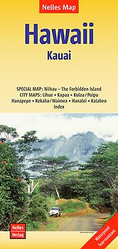Nelles Map Landkarte Hawaii : Kauai